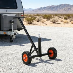 600 lbs Trailer Dolly, with 1-7/8 in Hitch Ball & 10 in Solid Tires for RV & Boat (Option: Default title)