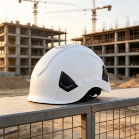 Adjustable Vented Safety Helmet, 6-Point Ratchet Suspension Hardhat for Industrial Construction Work (Option: Default title)