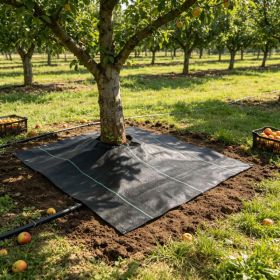 4FT x 300FT Weed Barrier Landscape Fabric, High Permeability Weed Mat for Garden & Driveway (Option: Default title)