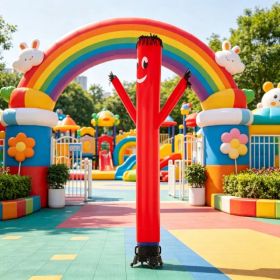20 ft Inflatable Tube Man Set with 1 HP Blower, Wacky Waving Air Dancer for Outdoor Advertising & Store (Option: Default title)