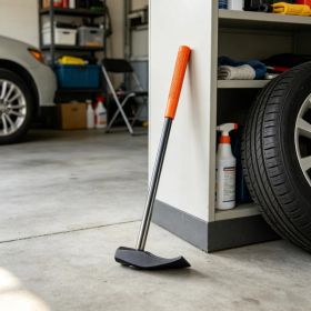 32" Tire Bead Breaker Wedge, Heavy Duty Cast Iron Head Hammer, Universal Tire Removal Tool for Motorcycles, Cars, Trucks, ATVs, UTVs & Tractors (Option: Default title)