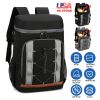 Cooler Backpack 36 Can Leakproof Insulated Cooler Backpack with 25L/6.6Gal for Picnic Camping Beach Hiking Fishing Travel