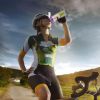Fruit Infuser Water Bottle 32OZ Juice Shaker Sport w/ Flip Top Lid Anti-Slip Grips For Office Home Sport Running Walking Hiking