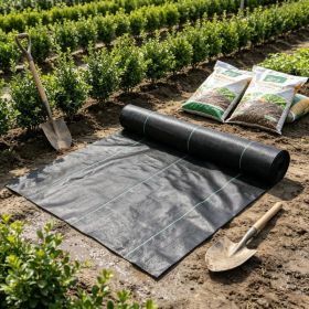 13FT x 108FT Heavy Duty Weed Barrier Fabric (Option: Default title)